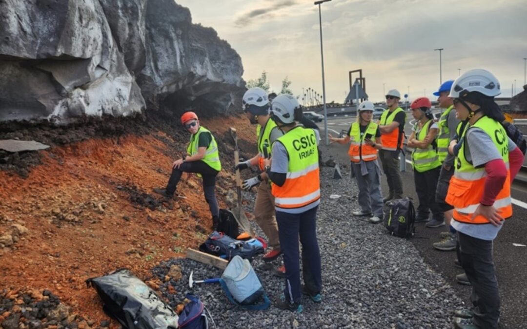 Investigadores del CSIC se desplazan a La Palma para estudiar el impacto de la erupción de 2021 en el suelo