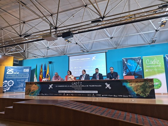 Comienza el XX Congreso de la Asociación Española de Teledetección en Cádiz