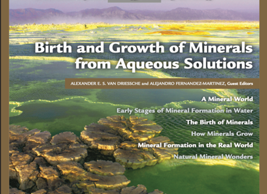 El IACT-CSIC asume un papel clave en la redacción del último número de la revista ‘Elements’ dedicado a la formación de minerales